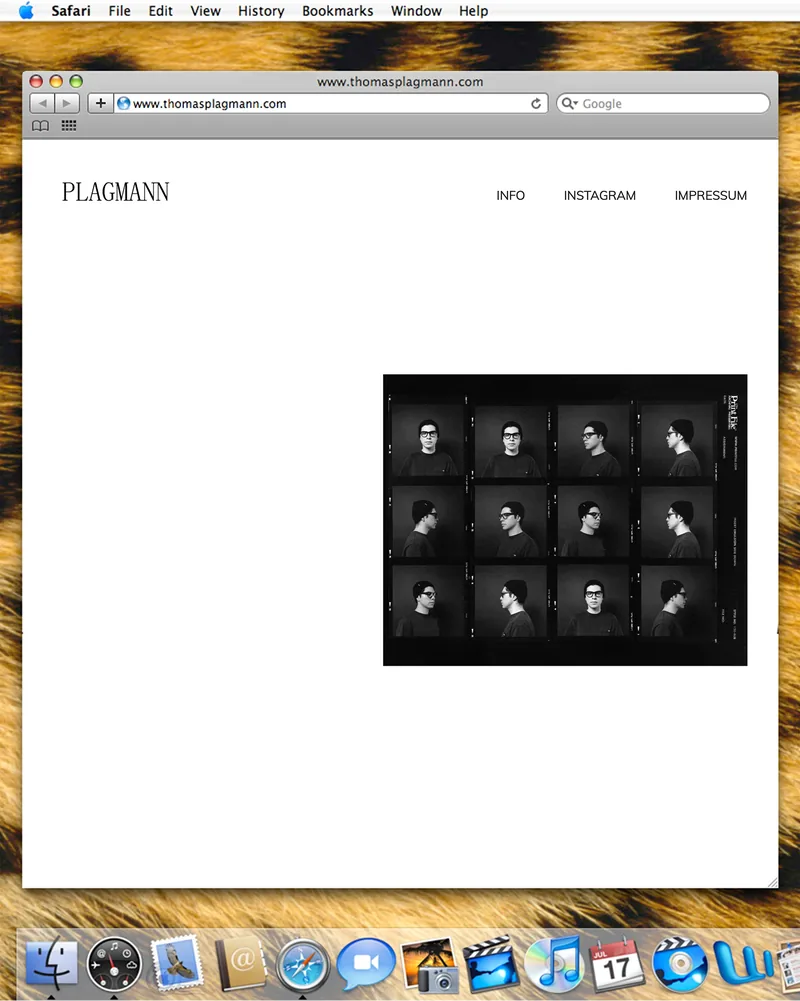 Instagram post announcing the website launch, first of five